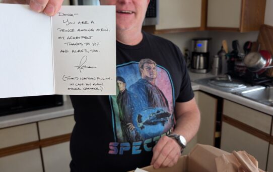 Right place, right time, right Doug...